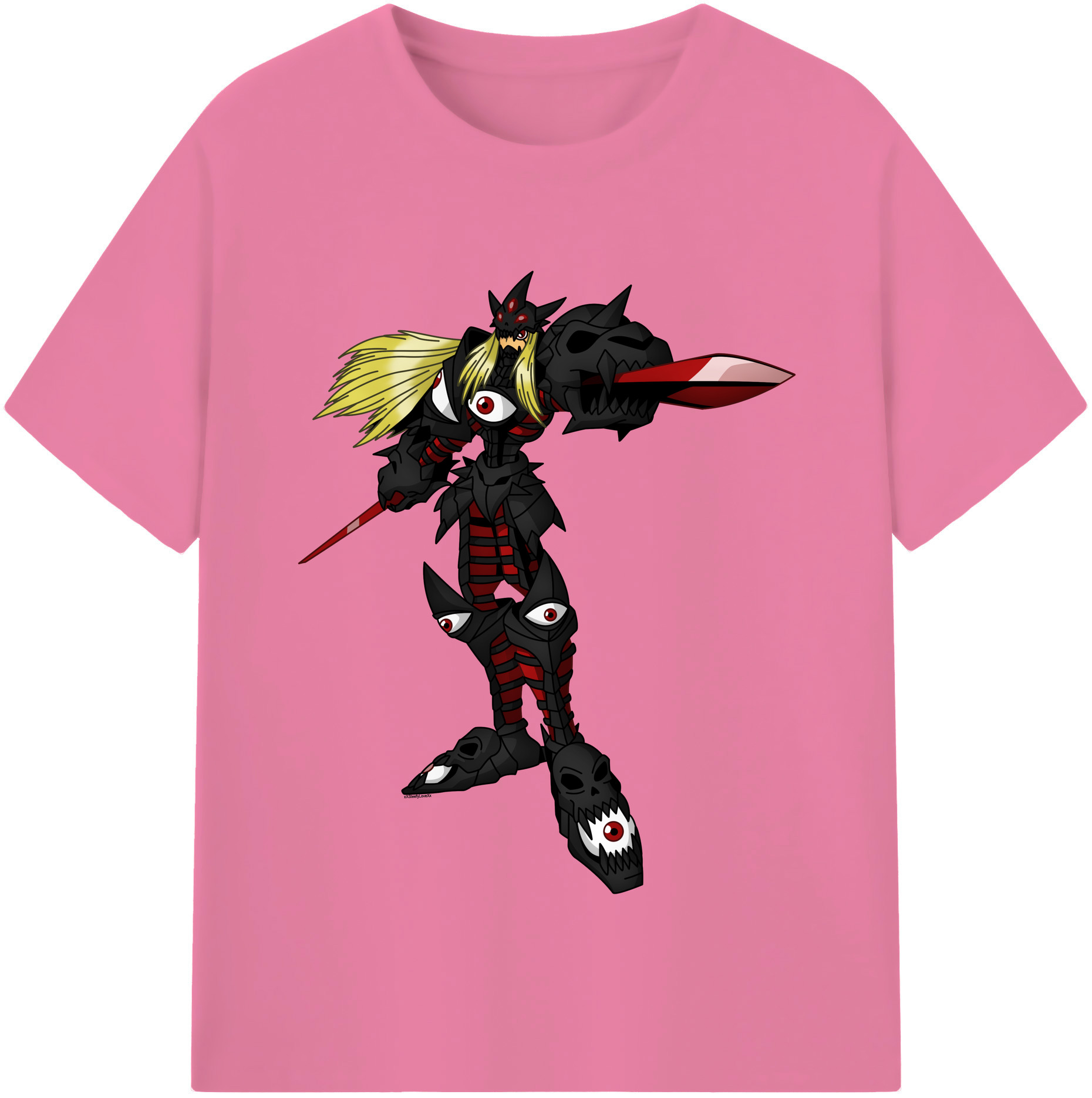 （画像用） Digimon デジタルモンスター/デジモン 綿100％半袖Tシャツ（フロントプリント）